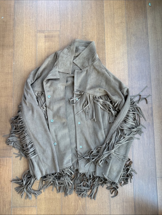 Nasty Gal Jackets & Blazers - Nasty Gal Fringe Jacket